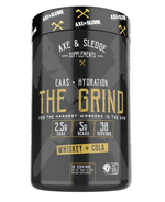 Load image into Gallery viewer, Axe &amp; Sledge - THE GRIND // EAAS, BCAAS, &amp; HYDRATION EAAS, BCAAS, &amp; HYDRATION AMINO ACIDS ARE THE BUILDING BLOCKS OF PROTEIN AND ARE ESSENTIAL FOR HEALTH, RECOVERY, AND PERFORMANCE. THERE ARE APPROXIMATELY 20 AMINO ACIDS THAT HAVE BEEN IDENTIFIED, BUT ONL
