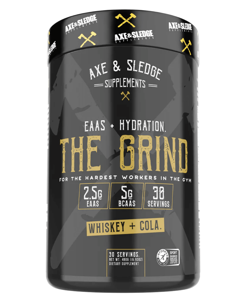 Axe & Sledge - THE GRIND // EAAS, BCAAS, & HYDRATION EAAS, BCAAS, & HYDRATION AMINO ACIDS ARE THE BUILDING BLOCKS OF PROTEIN AND ARE ESSENTIAL FOR HEALTH, RECOVERY, AND PERFORMANCE. THERE ARE APPROXIMATELY 20 AMINO ACIDS THAT HAVE BEEN IDENTIFIED, BUT ONL