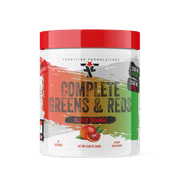 Frontline Formulations Complete Greens & Reds We know you don't get your greens or reds in. Don't worry, we aren't judging, because we have the TASTIEST answer for you!Introducing Complete Greens & Reds!Made with patented ingredients like Digezyme to prom