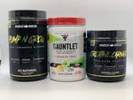 Load image into Gallery viewer, Hardcore Gauntlet Stack (Pre-Workout) Open the floodgates to the best pumps you have ever had every time you train with Pump-N Grow. L-Citrulline increases blood flow and dilates blood vessels. Betaine drives performance nutrients into the muscles faster.
