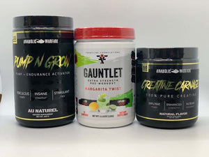 Hardcore Gauntlet Stack (Pre-Workout) Open the floodgates to the best pumps you have ever had every time you train with Pump-N Grow. L-Citrulline increases blood flow and dilates blood vessels. Betaine drives performance nutrients into the muscles faster.