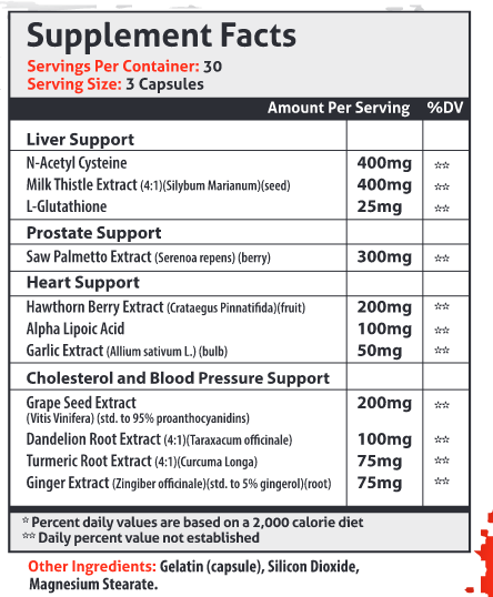 Frontline Formulations Organ Shield Supports Prostate Health* Promotes Healthy Liver Function* Helps Detoxification to Prevent or Diminish Kidney and Liver Damage* ﻿Southern Nutrition's Best Organ & Liver Support Warning: If under the care of a physician