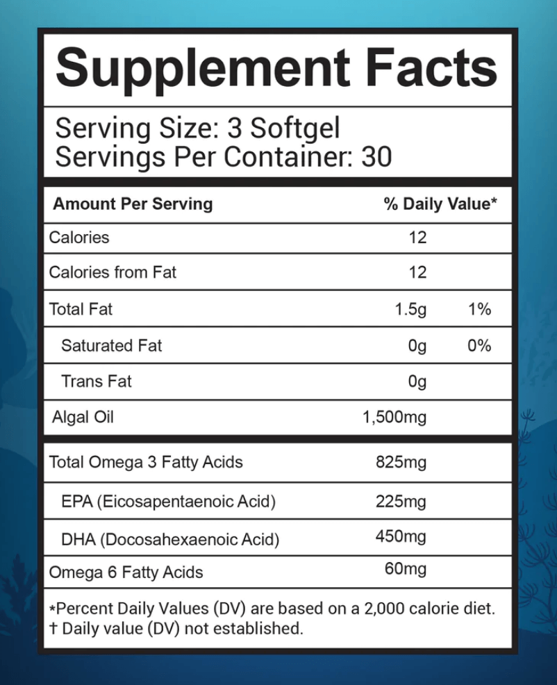 Selfevolve - Algae Omega 3 Skip The Fish, Go Straight to the Source 100% Plant-Based Omega 3 Supplement Omega-3 fatty acids are essential to optimal brain and heart function. Algae Omega 3 was engineered as the premier plant-based omega supplement on the