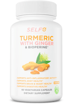 Load image into Gallery viewer, Selfevolve - Turmeric with Ginger Turmeric may be the most effective nutritional supplement in existence! It has been studied endlessly, and has been shown time and time again to provide incredible benefits to both the body and the brain! SelfE Turmeric w
