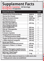 Load image into Gallery viewer, Frontline Formulations Testaplexx Turkesterone Stack Testaplexx Look and feel like a man! The king of blends of ingredients for men&#39;s health. There isn&#39;t an avenue that Testaplexx hasn&#39;t covered! Increasing testosterone isn&#39;t easy but when prostate, chole
